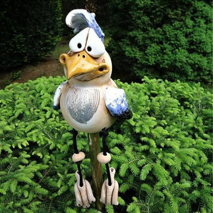 Resin Chicken Garden Ornament