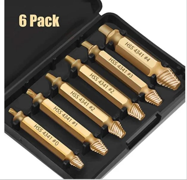 🔥Screw Extractor(4 Pcs/5pcs/6pcs)