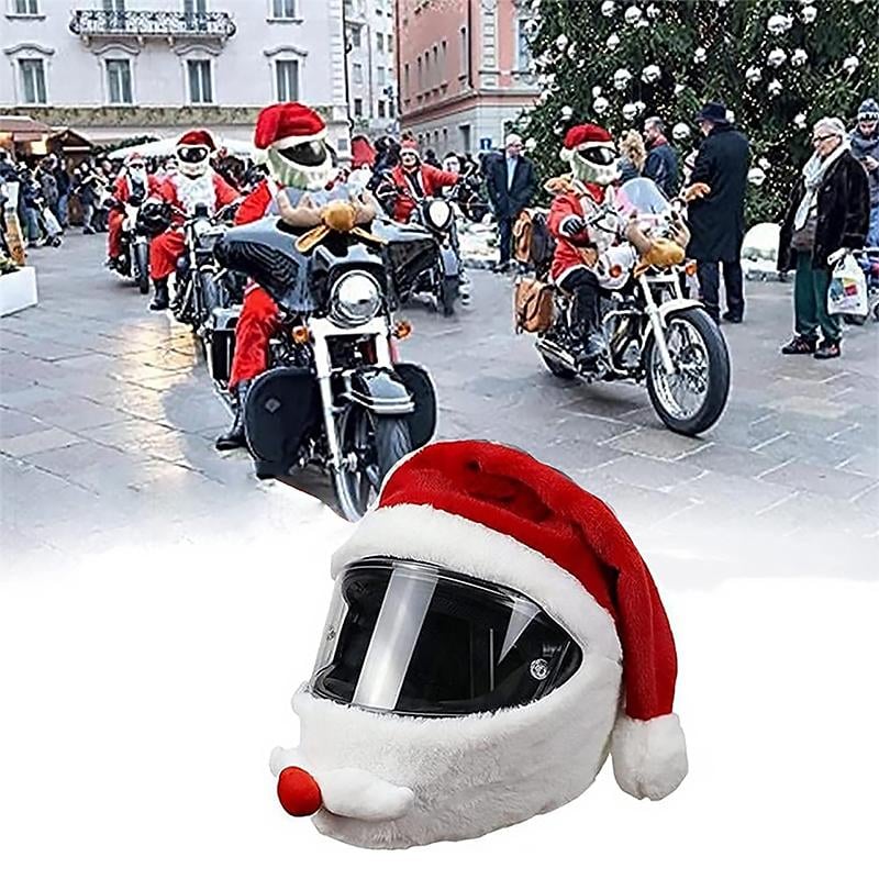 Santa Claus Motorcycle Helmet Protector