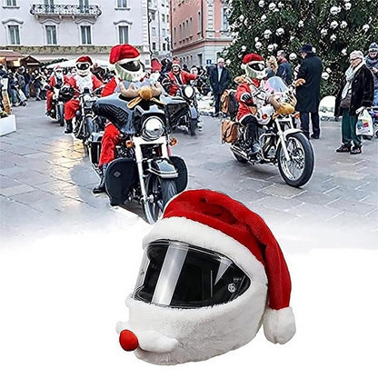 Santa Claus Motorcycle Helmet Protector
