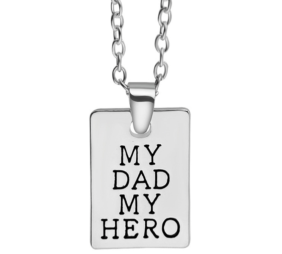 Geometric Square Pendant Necklace