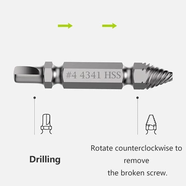 🔥Screw Extractor(4 Pcs/5pcs/6pcs)