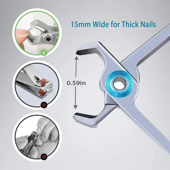 Ultra Sharp Stainless Steel Nail Clippers 🔥