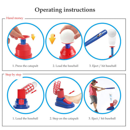 Automatic Baseball Ball Machine Set