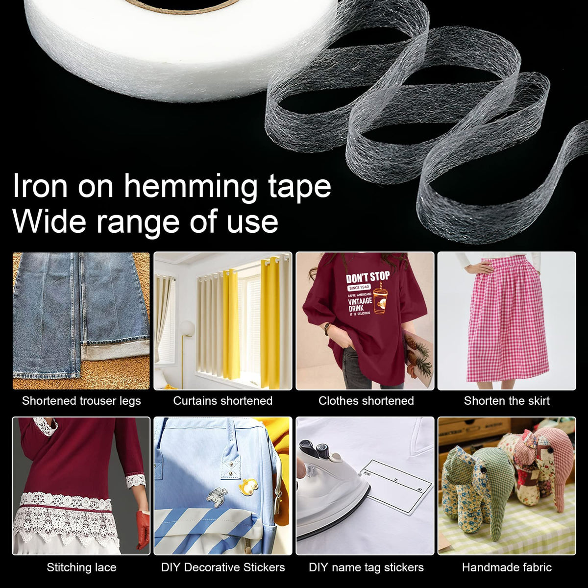 🔥🔥Fabric Fusing Tape (70 yd)