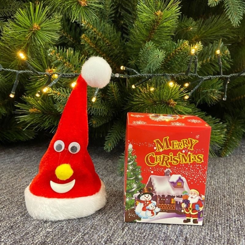 🎄New Musical hat dancing Christmas tree Toy