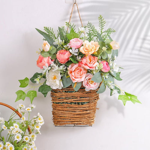 Holiday Decoration Flower Basket