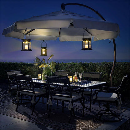 Candle Effect Solar Hanging Lantern
