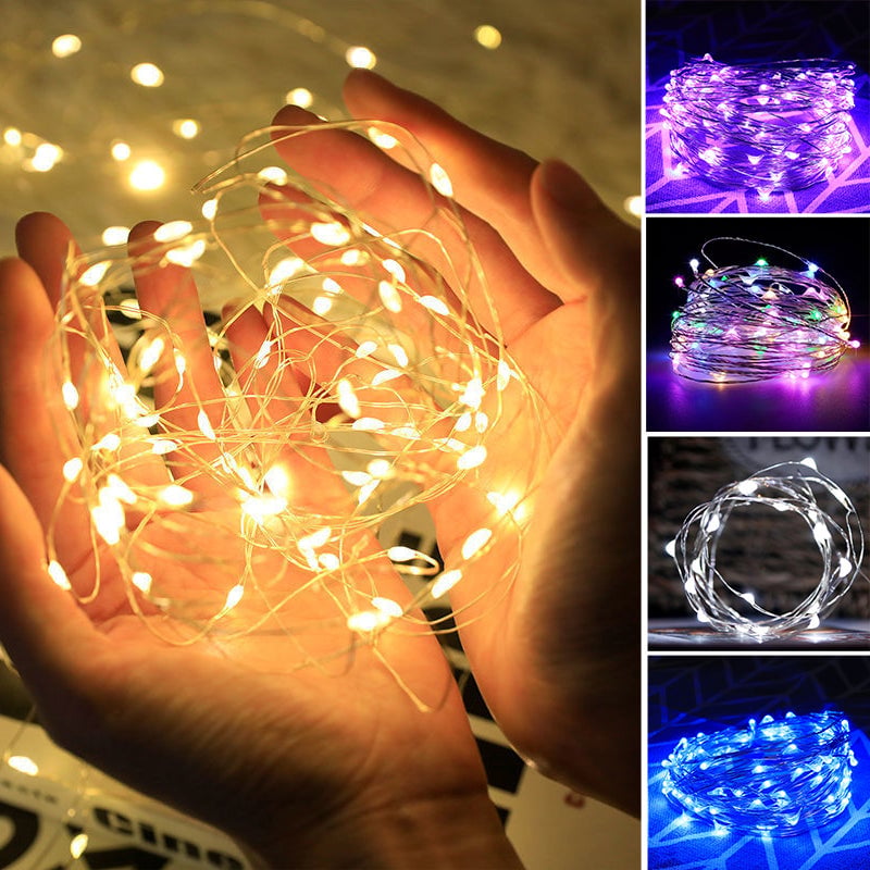 USB remote control copper wire light string