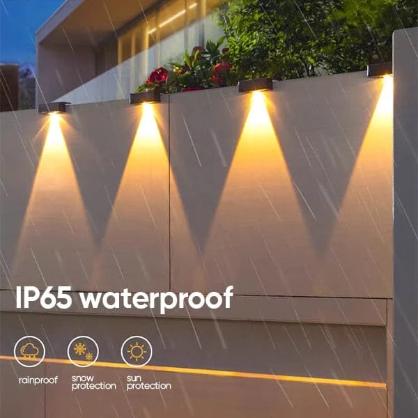 SAKER® Bright Wall Light Solar