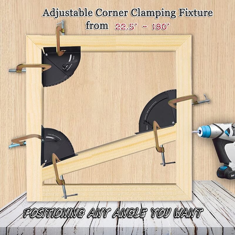 SAKER® Adjustable Corner Clamping