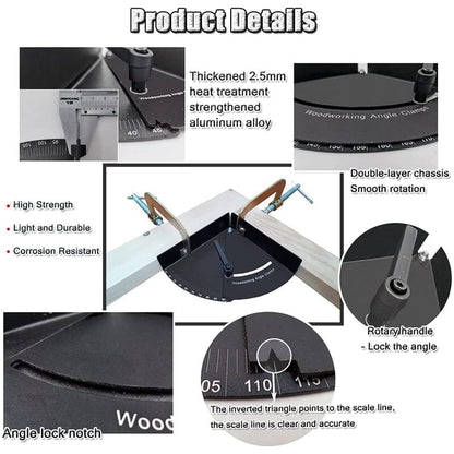 SAKER® Adjustable Corner Clamping
