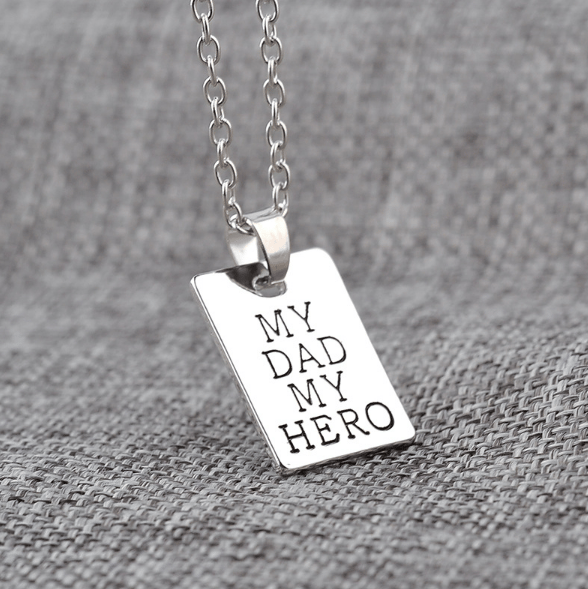 Geometric Square Pendant Necklace