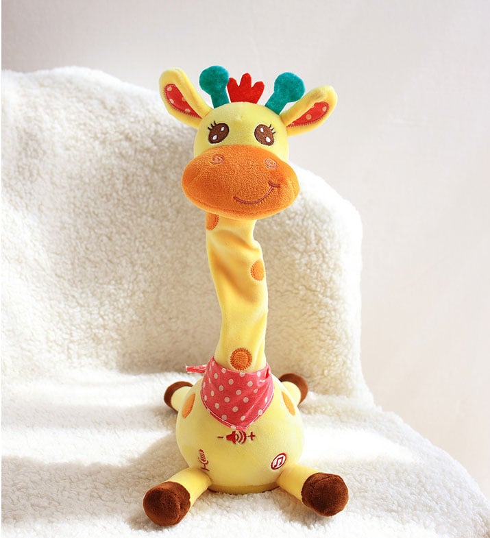 🏆Flash Sale⚡ 50K+ SOLD! Almost Gone💥🎉 Best-Selling Musical Giraffe Toy – Sings, Dances & Repeats What You Say! 🦒🎵🗣️