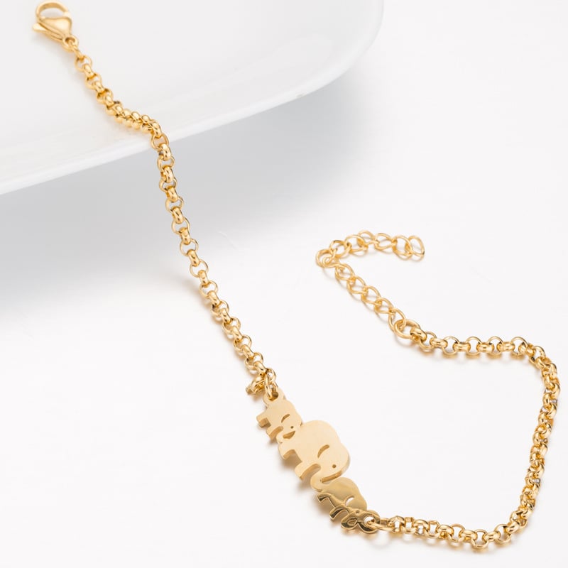 Ladies Elephant Bracelet