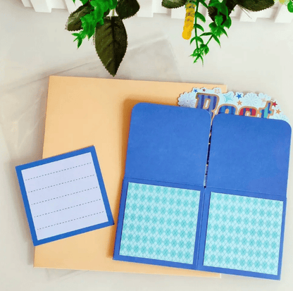 🎁Father's Day Hot Stamping 3D Pop-up Box Greeting Card