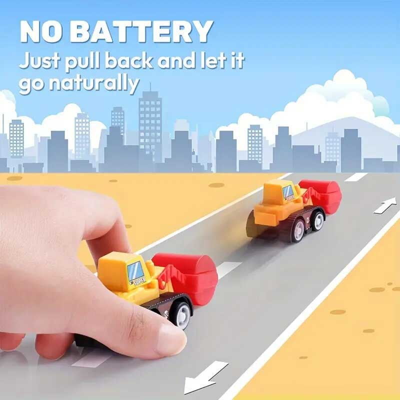 Easter Engineering Vehicle Gacha Set