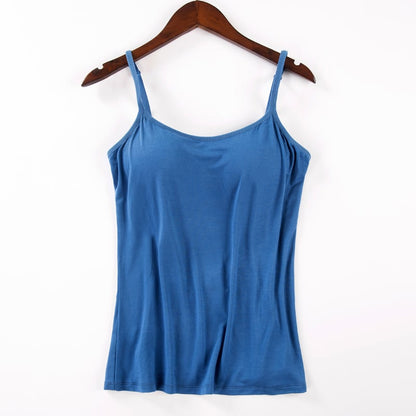 🔥Tank With Built-In Bra