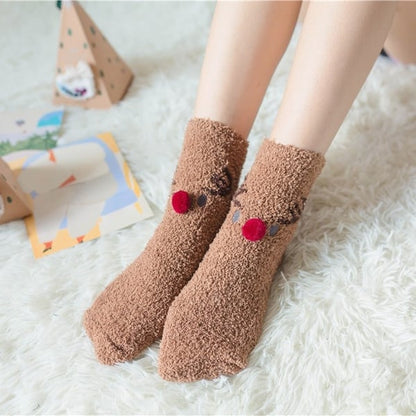 🎁Christmas Style Thickened Warm Socks