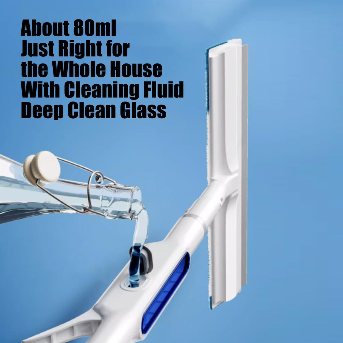 🔥 Squeegee for Window Cleaning with Spray