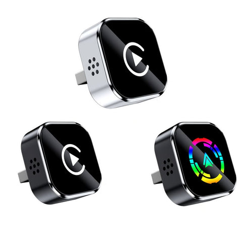 2-in-1 Adapter: Wireless CarPlay & Android Auto