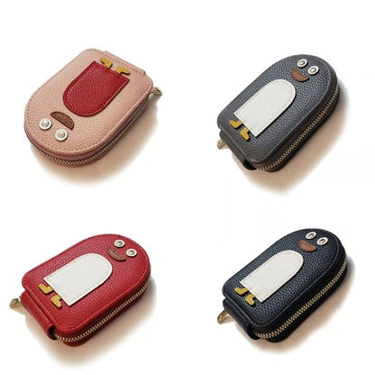 Cute Penguins PU Credit Card Coin Wallet
