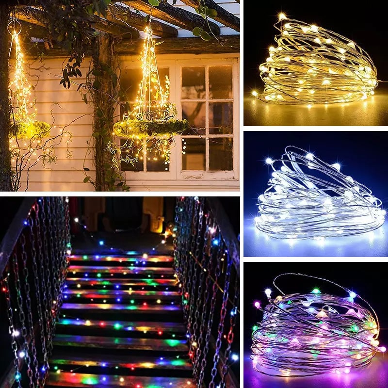 USB remote control copper wire light string