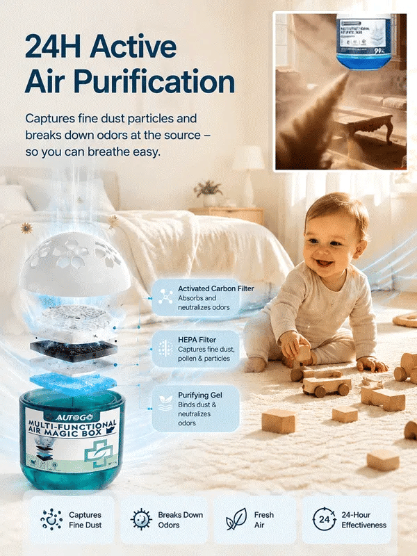 Buy 1 Get 1 FREE🏆 Ideal Home Show Gold Smart Purifier