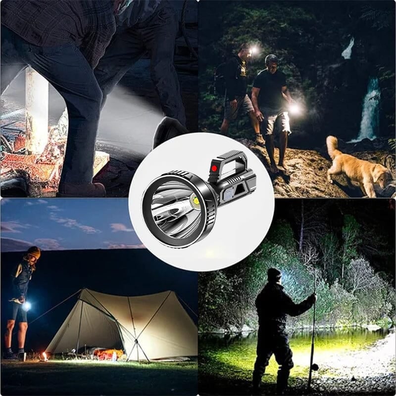 Rechargeable Handheld Spotlight Flashlight