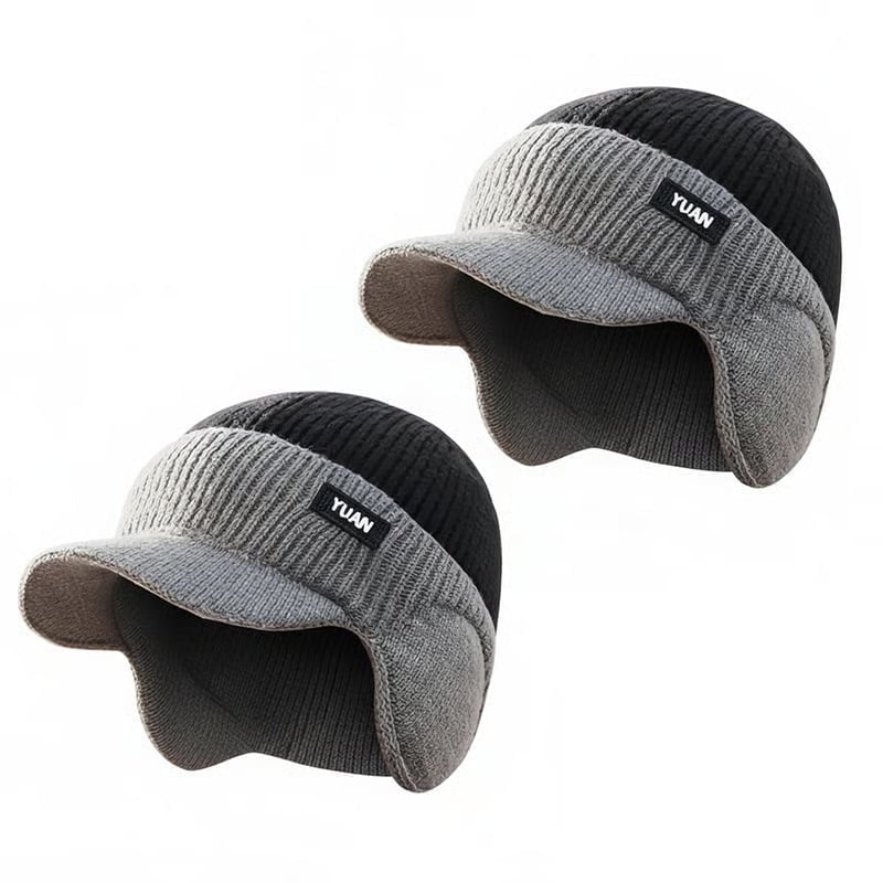 Windproof Thermal Cap with Visor