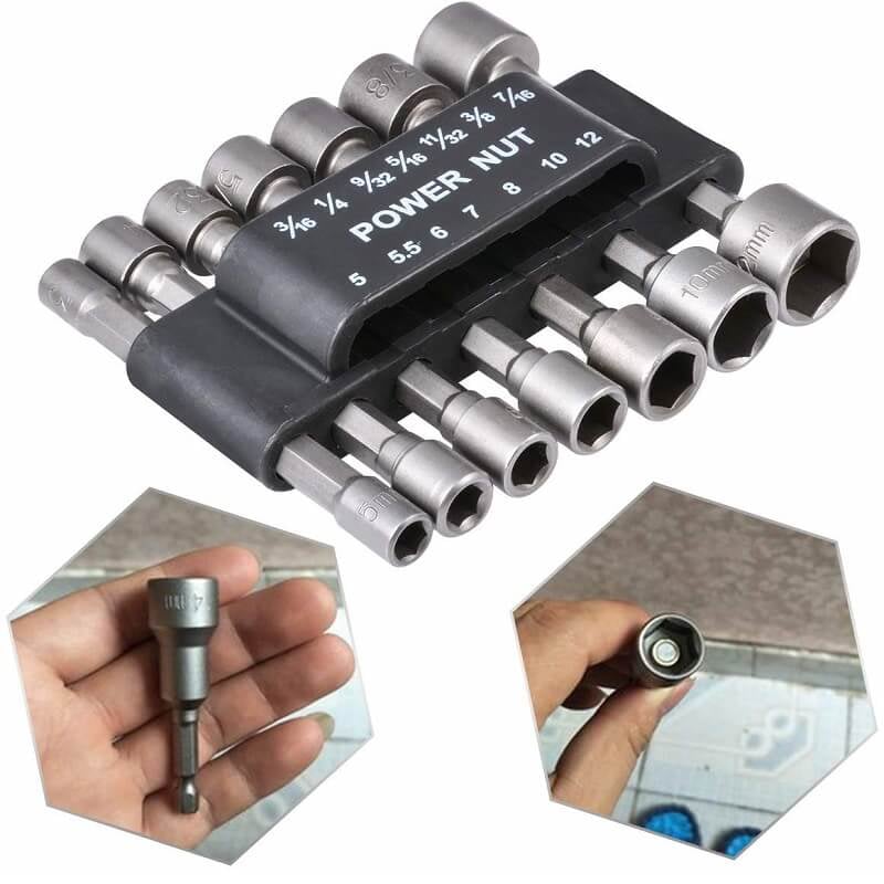 💥Promotion 49% OFF🔧Power Nut Driver 14 Pcs Set
