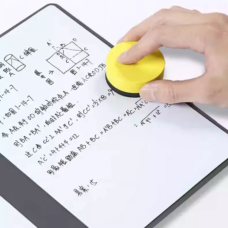 Smart Reusable Leather Notebook