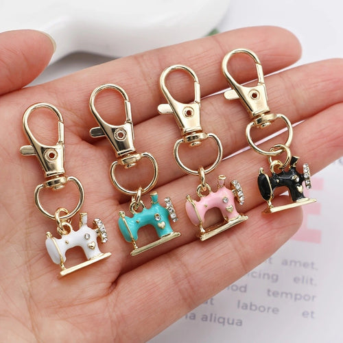 🧵✨ Mini Sewing Machine Keychains – A Stitch of Memory & Meaning