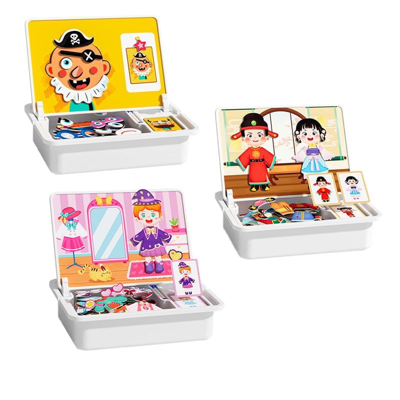 Magnetic Puzzle Learning Building Block Toys