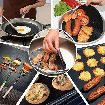 Cuttable Non-Stick BBQ Grill Mats