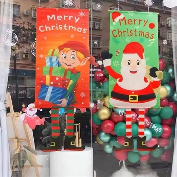 🎁 Merry Christmas Window Sign Banners