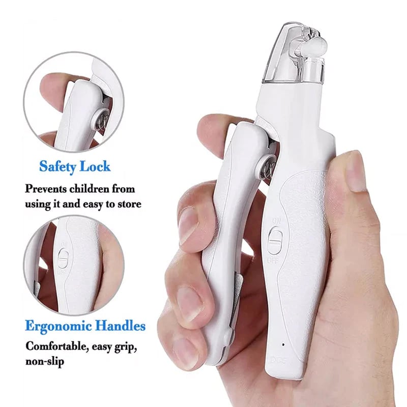Professional LED Light Pet Nail Clippers
