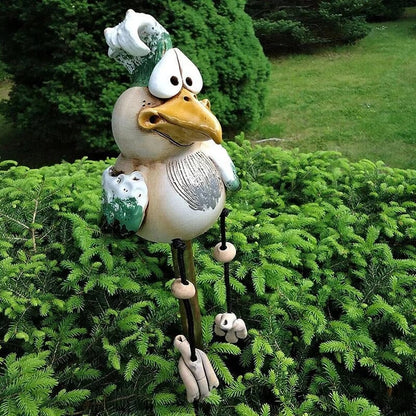 Resin Chicken Garden Ornament