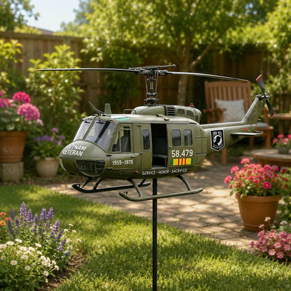 🏆Last Day Promo: 49% OFF 🎖️-Vietnam Veteran UH-1 Helicopter Wind Spinner