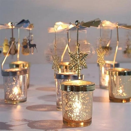 Christmas Rotary Scented Candle Holder