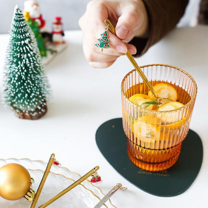 Metal Spoon Christmas Gift Set (6 Pieces)