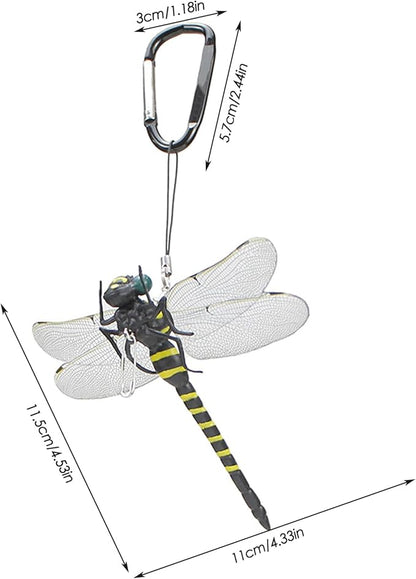 🏆Flash Sale⚡ 50K+ SOLD! Almost Gone-💥Dragonfly Clip-On Bug Repellent - Realistic & Non-Toxic Pest Control for Outdoor Enthusiasts
