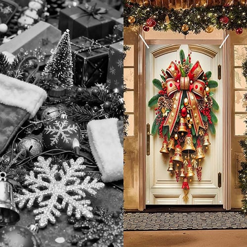 Christmas Bell Door Curtain(2D)