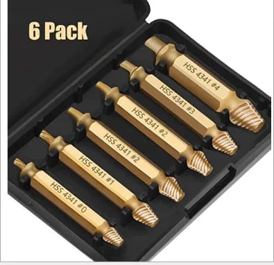 🔥Screw Extractor(4 Pcs/5pcs/6pcs)