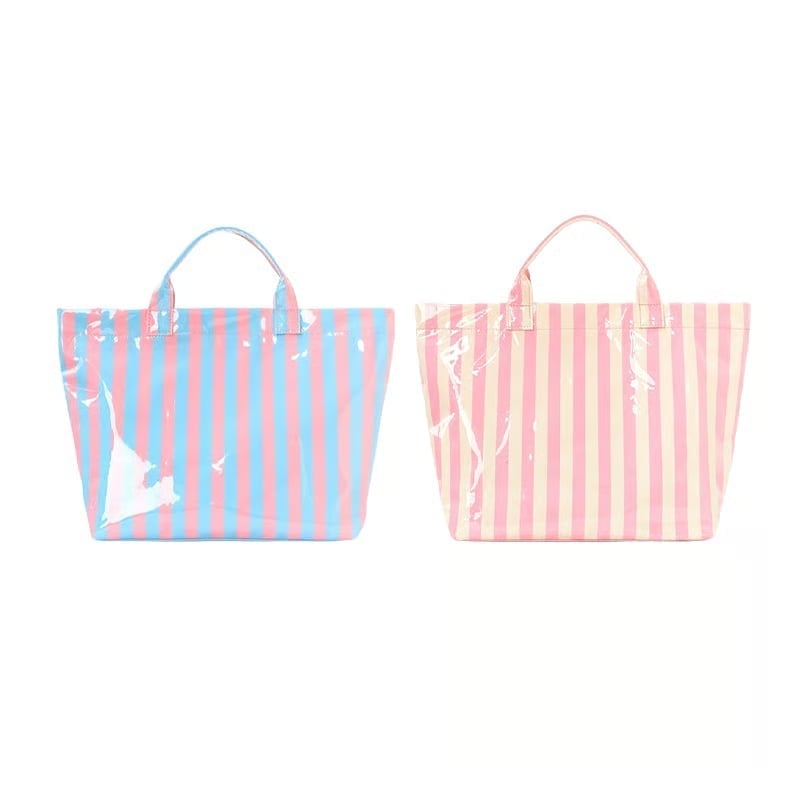 Striped Tote Bag