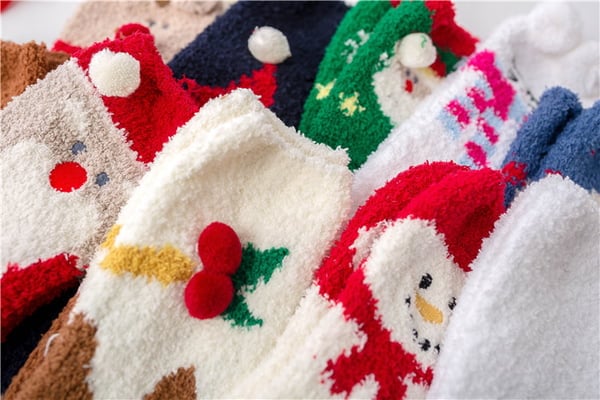 🎁Christmas Style Thickened Warm Socks