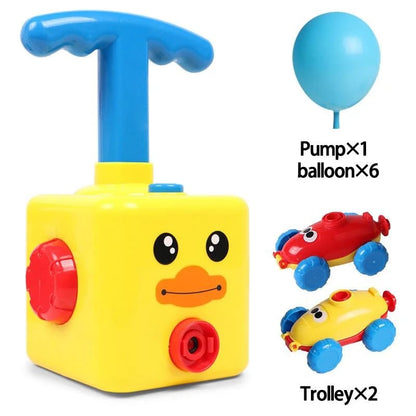 🎁Fun Packed Balloon Car Toy Pump Set
